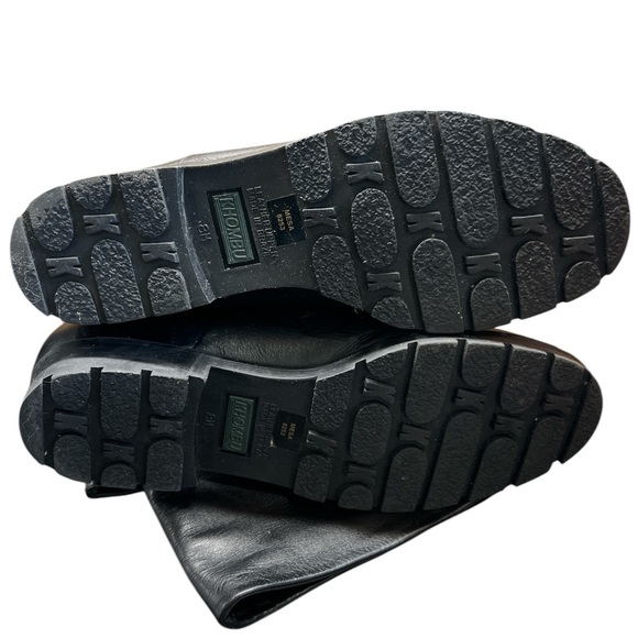 NEW BRAZILIAN 🤩 “KHOMBU” Women’s Lined Black Leather Boots Sz 7 - Picture 8 of 9